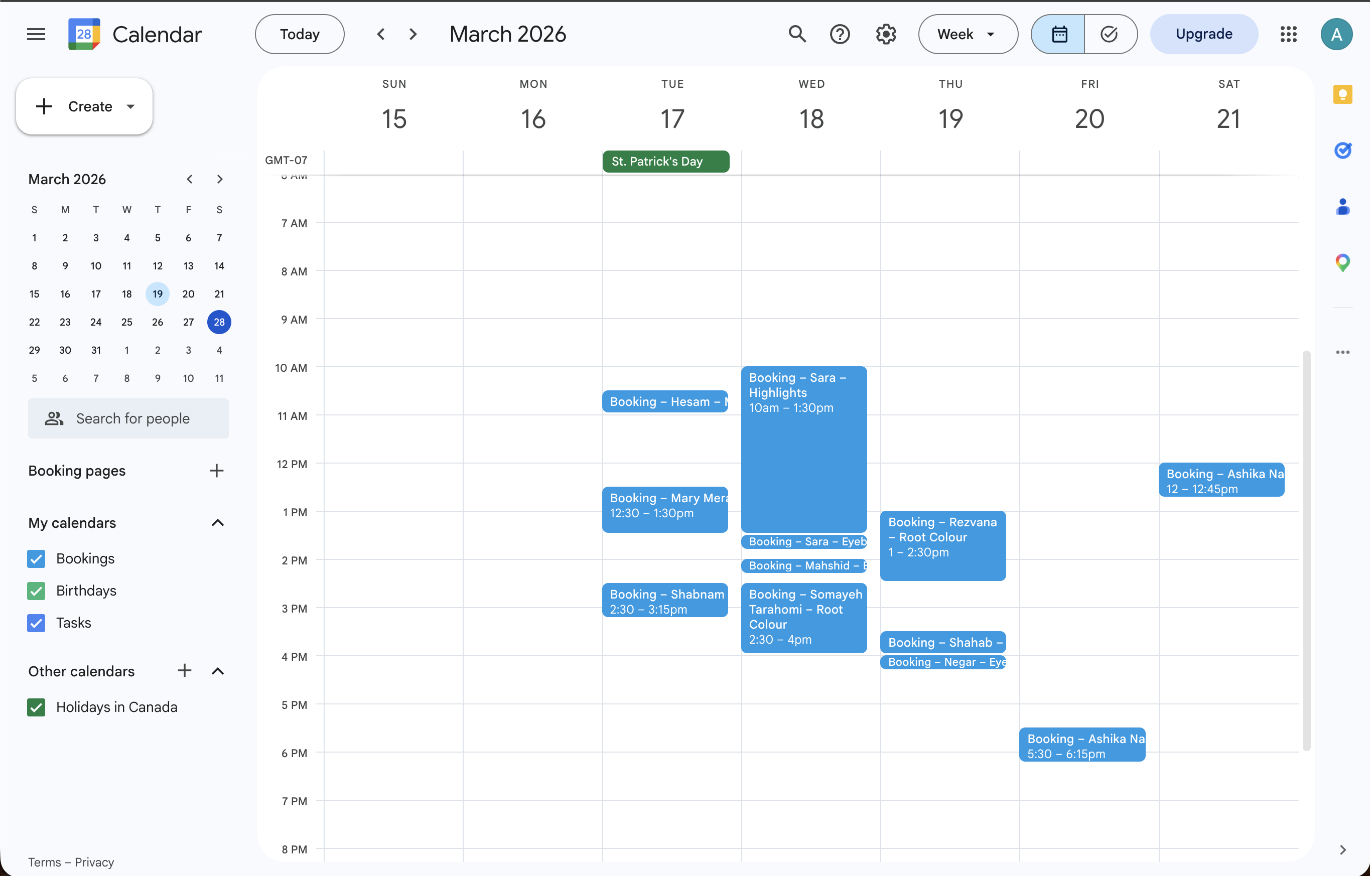 Google Calendar Sync